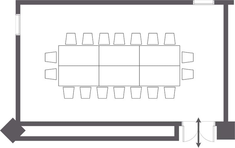 Layout map:Enclosure format
