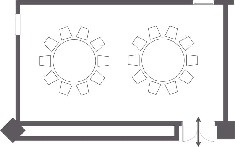 Layout map:Seating format