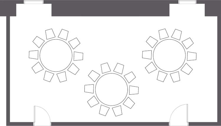 Layout map:Seating format