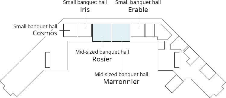 Floor plan:Rosier / Marronnier
