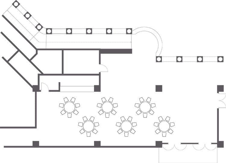 Layout map:Seating format