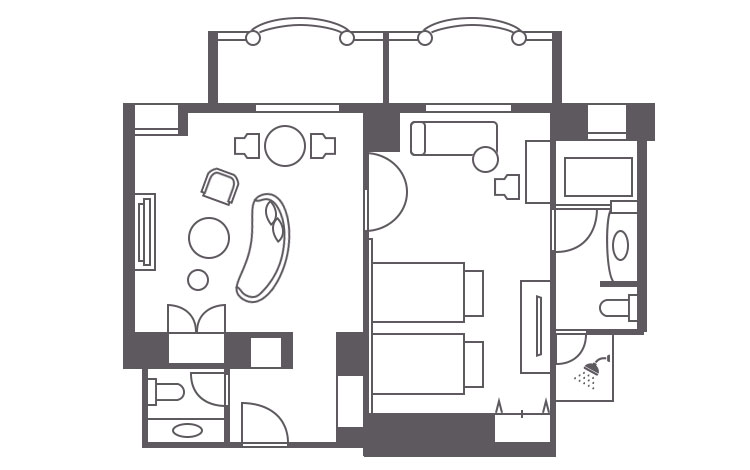 Floor plan:Exective Suite