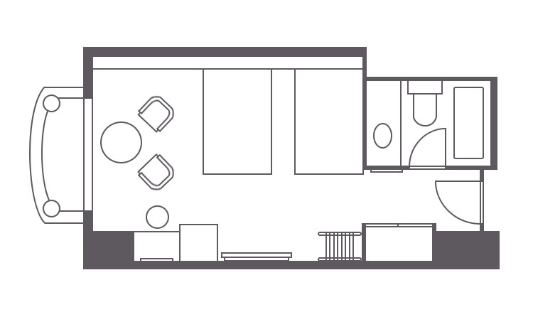 Floor plan:Nikko Standard Room