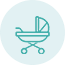 ベビーカーアイコン