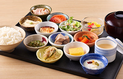 15品目の和朝食